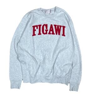 Figawi Race Weekend Vintage Stitched Lettering Crewneck Sweater Nantucket Rare